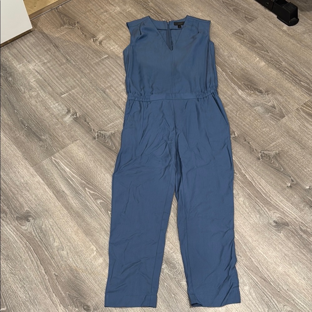 J. Crew Elegant Slate Jumpsuit